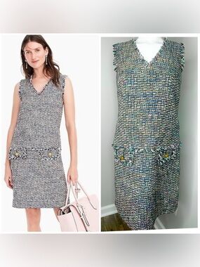 J CREW TWEED DRESS- SZ 2 - PRELOVED